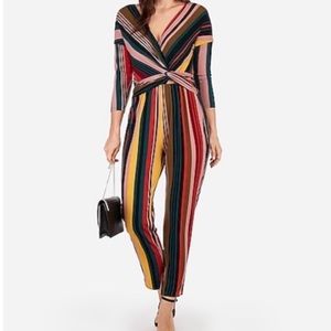 Express Pinstripe Jumpsuit